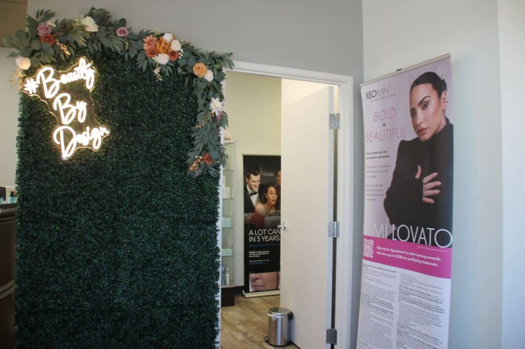 Inside Dr. Troell's office &mdash; reception area