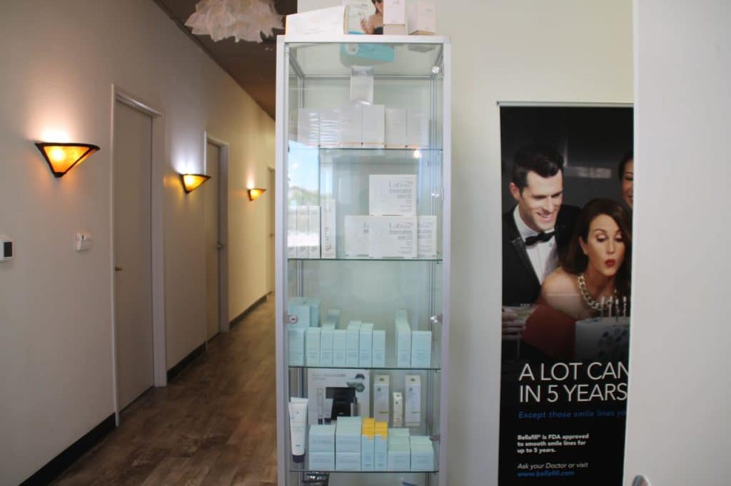 Inside Dr. Troell's office &mdash; consultation room