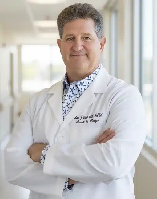Dr. Robert J. Troell, MD, FACS, at his Las Vegas practice