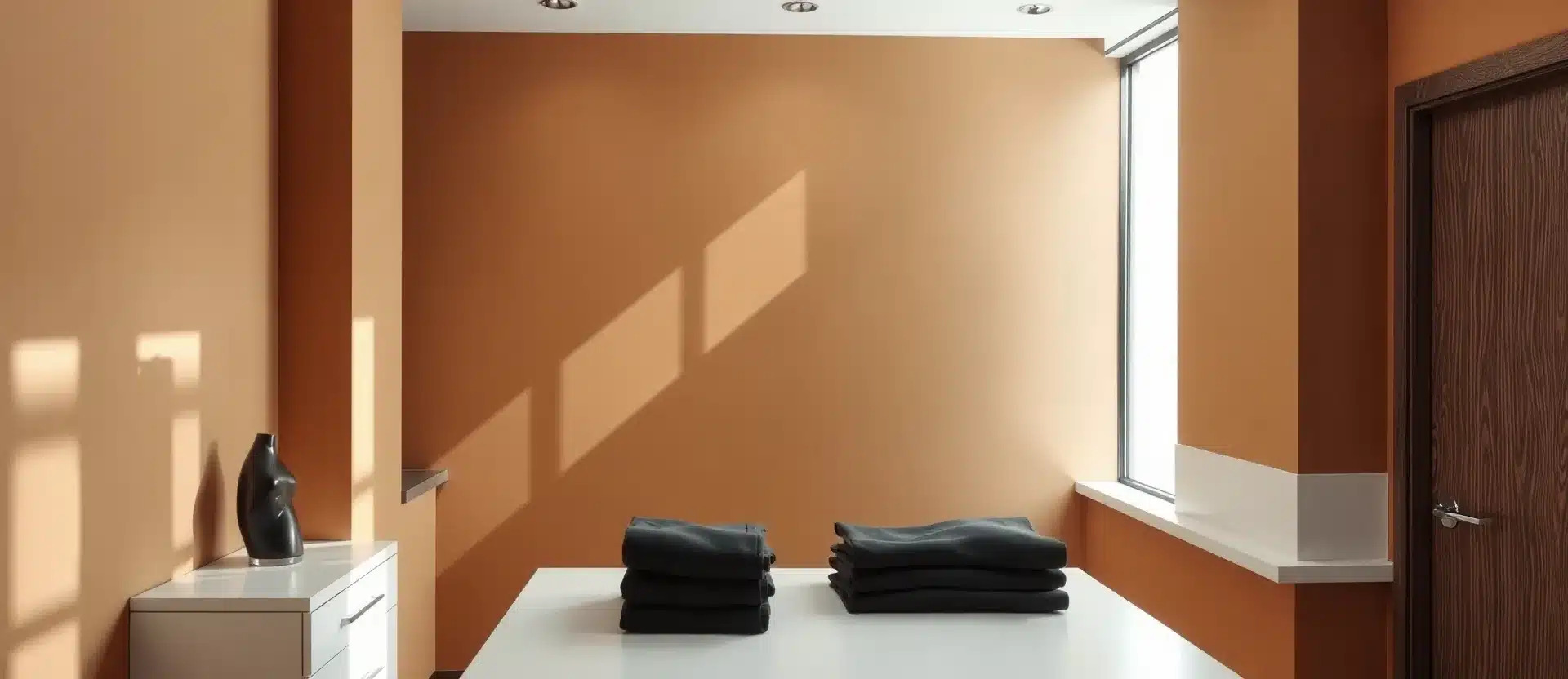 Sala de consulta con fajas de compresi&oacute;n en Troell Cosmetic Surgery en Las Vegas